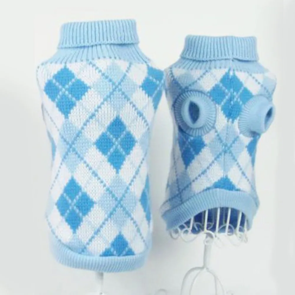 Lightweight Pet Warm Sweater Universal Dog Clothes Fashion Soft Dog Clothing High Collar Comfortable Pet Coat