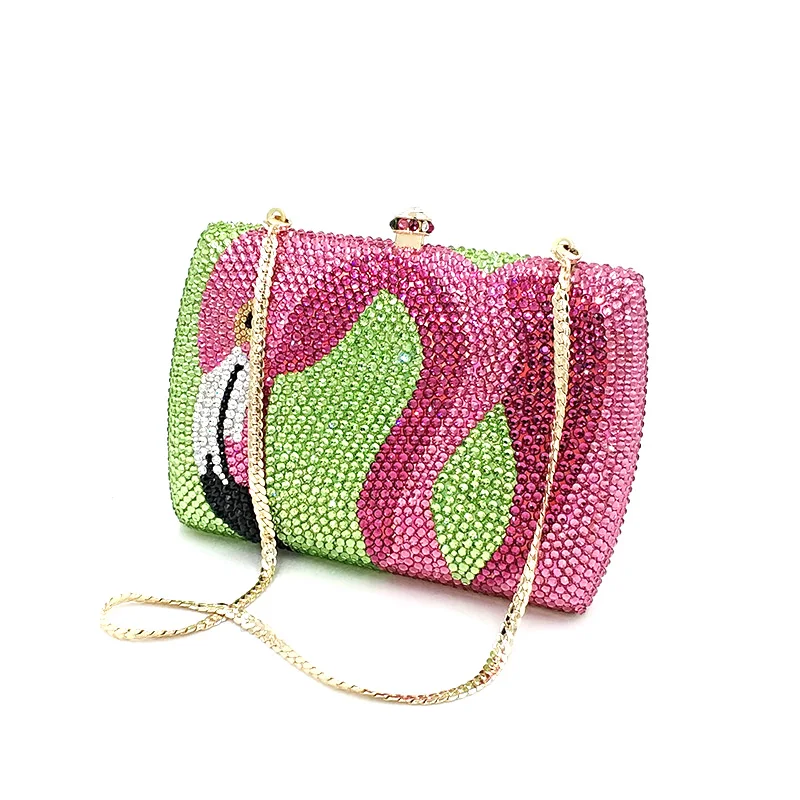 Модные свадебные вечерние кошельки для женщин красные клатчи с кристаллами в