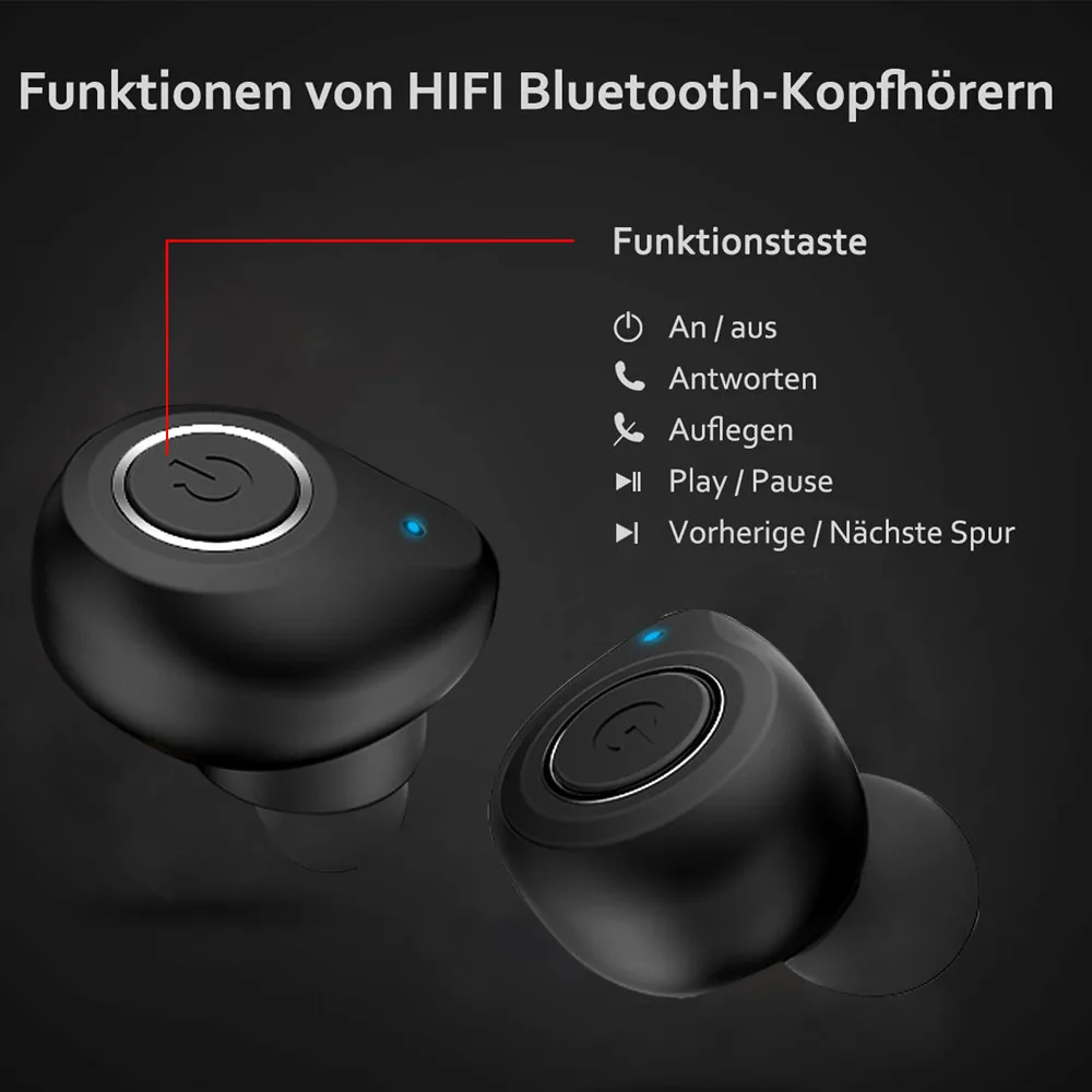 V11 настоящие беспроводные наушники TWS 5,0 Bluetooth наушники стерео гарнитура IPX5 водонепроницаемые спортивные наушники с микрофоном VS i10 TWS