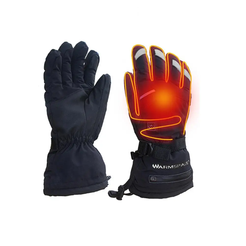 

Heating Gloves Hand Warmer Temperature 5 Speed Adjustment USB Charging Heating Finger Warm Waterproof Safety Gloves Constant