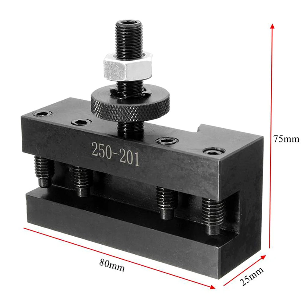 250-201 быстросменный держатель инструмента поворачивающийся и лицевой держатель инструмента для токарного станка режущие биты для режущего инструмента Макс. 5/8"