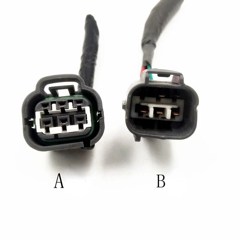1 Pcs 6 Pin Car Headlight Wiring Harness Plug Socket DJ7066 For Toyota Highlander Camry Corolla Reiz RAV4 | Автомобили и