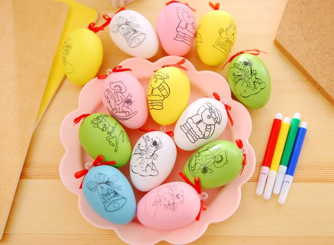 DIY Easter Egg Decorating Coloring Kit Egg Spinner Machine with Accessories  Craft Birthday Gift For Kids Boys Girls Fun Toys - AliExpress