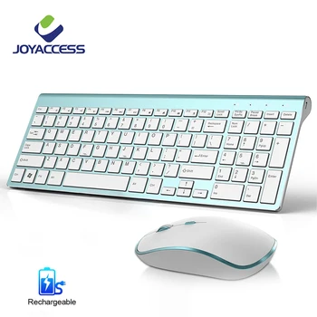 Wireless Keyboard And Mouse Combo Ultra Thin Business Low Noise Ergonomic Rechargeable Keyboard Mouse Set For Mac Pc Win Xp 7 10 Buy At The Price Of 31 27 In Aliexpress Com Imall Com