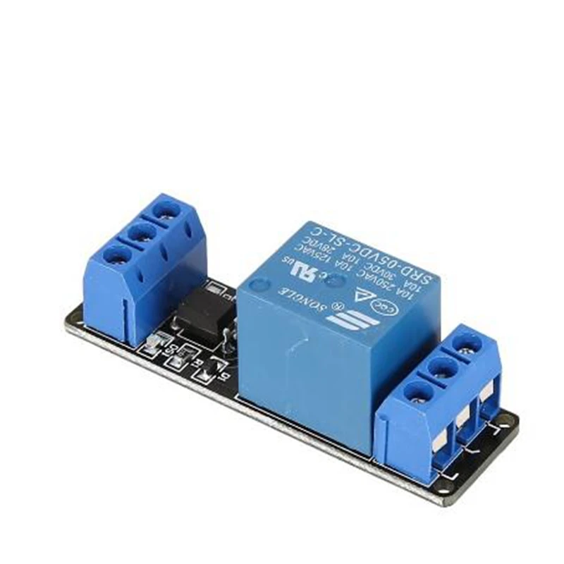 

1 way electromagnetic relay module optocoupler isolation low level trigger PLC control drive board 5v diy electronics