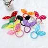 10Pcs Cute Rabbit ear Hair ring Girl Rubber band Elastic hair bands Baby Headwear Korean Children Hair Accessories Ornaments ► Photo 2/6