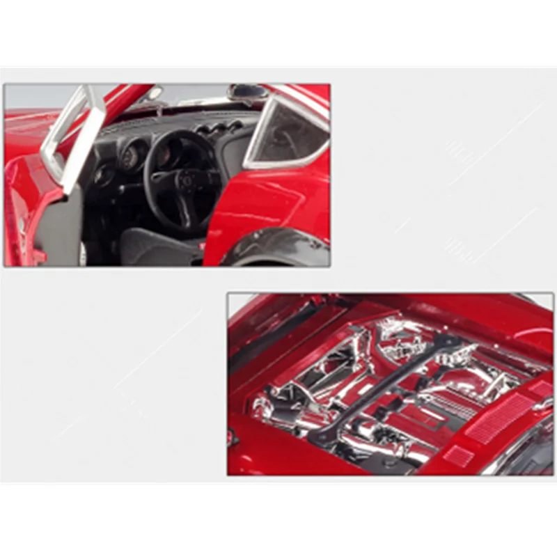 Коллекция 1:18 Масштаб 29 см 1971 240Z супер спортивная модель автомобиля литой под давлением Сплав Классический дисплей спортивного автомобиля для детей и взрослых