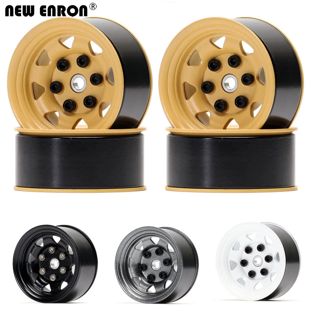 Новинка металлический колесный обод ENRON 1 55 дюйма 4P колесная втулка для 1/10 RC Crawler D90