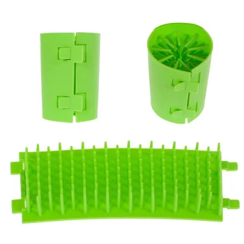 

Pet Foot Clean Cup Detachable Silicone Brush Bottle Paw Washer Cleaner Washing Cleaning Tool Ship US P