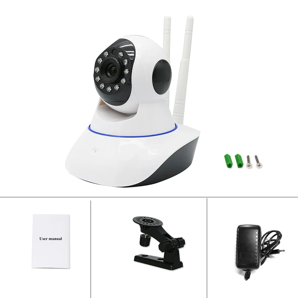 

Podofo IP Camera Wifi Home Security Camera Support P2P Phone Remote Control IR-CUT Filter Infrared 720P Or 1080P