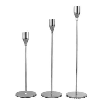 

Metal Candle Holders Wedding Decoration Bar Party Home Decor Candlestick Q6PE