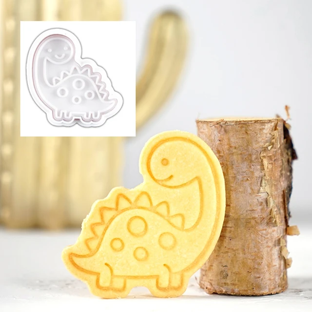 Dinosaur Cookie Cutter Mold for Baking Dinosaur Molds Fondant Cakes Cutters for Gingerbread Dino Forms for Cookies Cake Tools 3