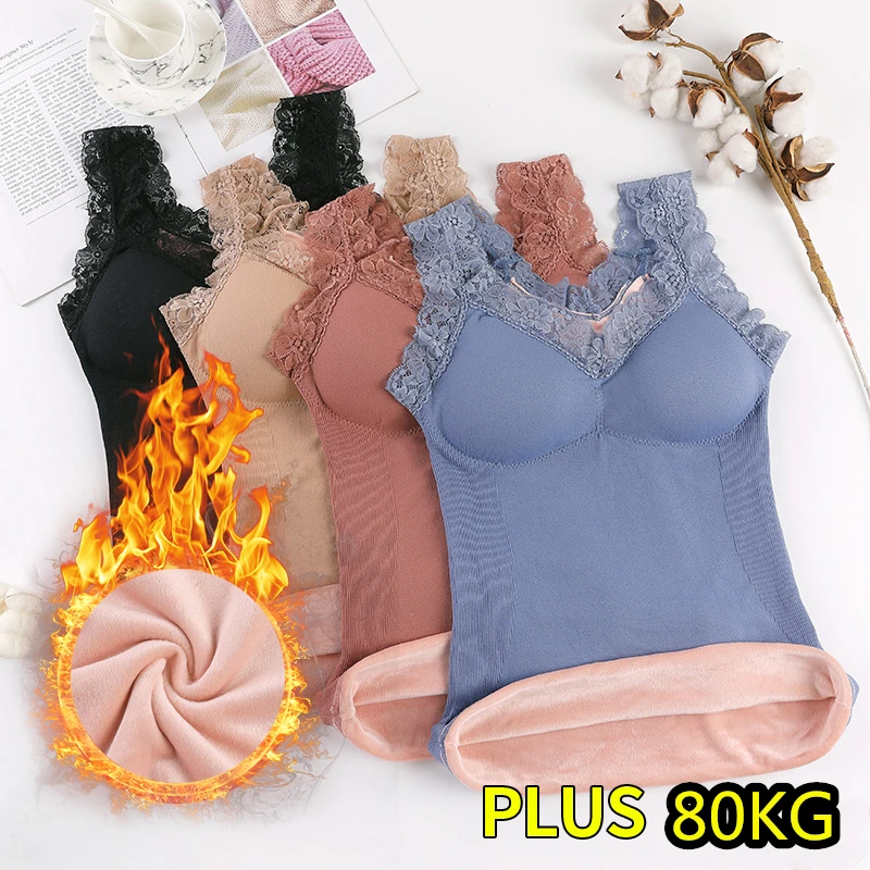 camiseta termica mujer camiseta interior mujer ropa termica mujer camiseta termica Ropa interior de talla grande para mujer, lencería térmica, Top cálido, camiseta térmica, ropa interior invierno| | - AliExpress