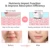 Портативный Микротоковый Массажер для Подтяжки Кожи Mini LED Photon Vibration Face Lifting Device Anti-wrinkle Remover Skin Care