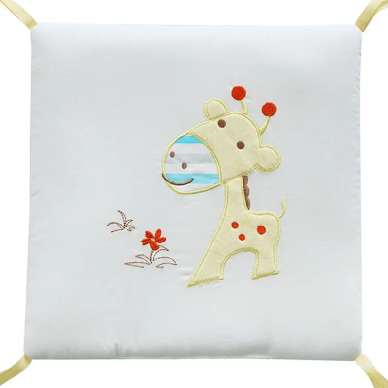 Детский бампер для новорожденных, нордические толстые мягкие бамперы в кроватку для детской комнаты, декоративная защита для кроватки для детской кроватки, комплект из 6 предметов