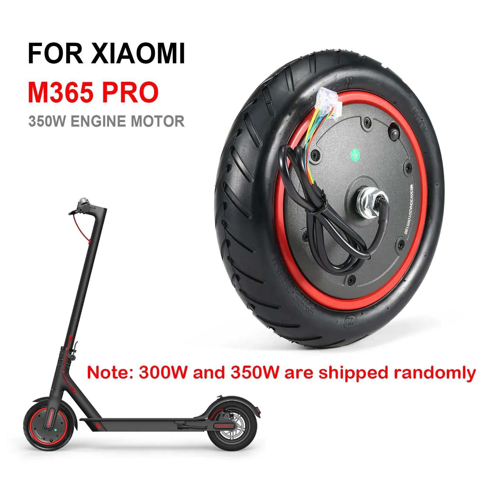 350/300W Engine Motor For Xiaomi M365 Pro Electric Scooter 8.5 Inch Wheel Replacement Parts | Спорт и развлечения
