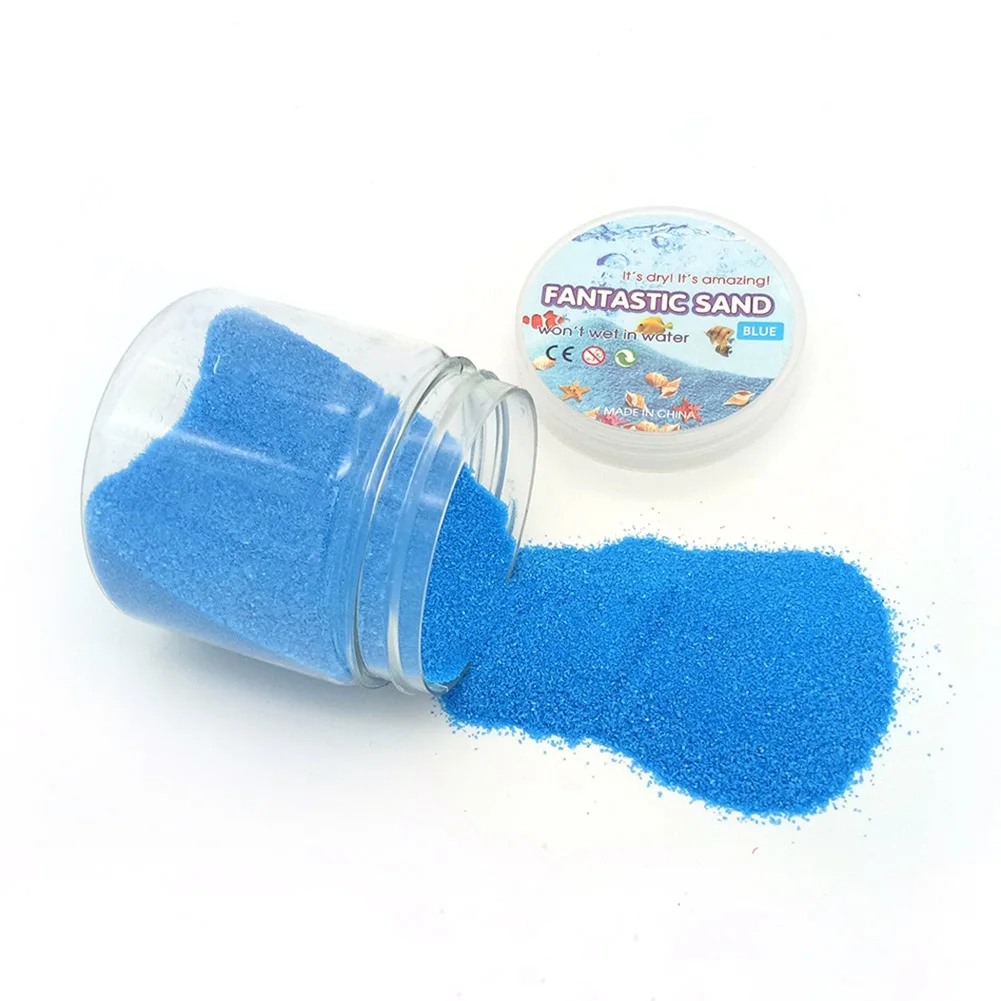BL Never Wet Magic Sand DIY Новинка ручной работы Забавные игрушки нетоксичный волшебный Марс учебный Пластилин динамический лунный песок - Цвет: BL