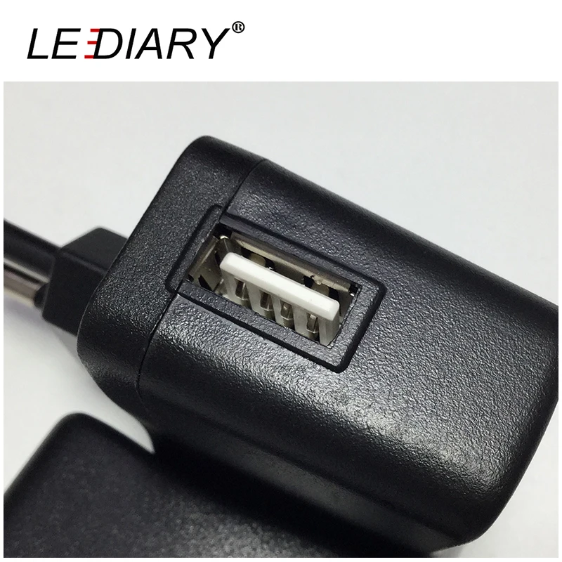 LEDIARY EU/US адаптер питания 100 V-240 V к DC 5V 1A 1000mA адаптер USB блок питания адаптер конвертер зарядное устройство 5,5x2,1 MM