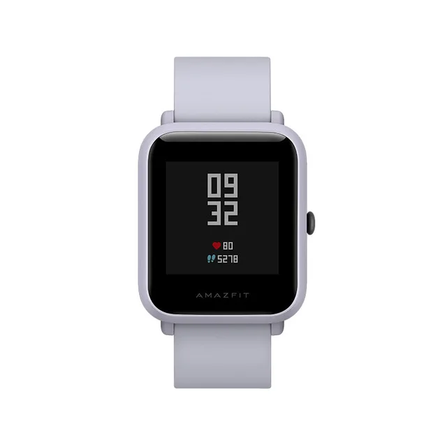 white Huami Amazfit Bip Смарт часы глобальная версия английский/испанский/русский gps Smartwatch Android iOS монитор сердечного ритма - Цвет: white