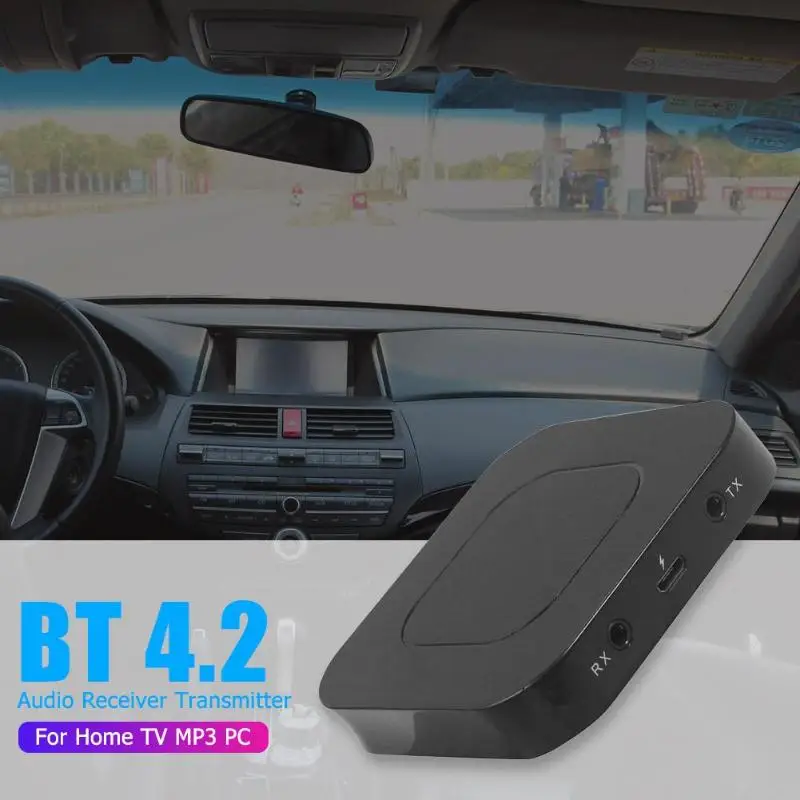 2 в 1 Bluetooth приемник передатчик беспроводной адаптер с 3,5 мм разъем для наушников Мозольный подходит для бортовых систем