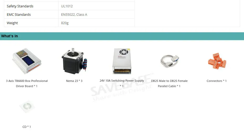 3 шаговый двигатель TB6600 HB Nema23 187oz-in мотор 24V блок питания для роутер для самостоятельной сборки/плазменной резки