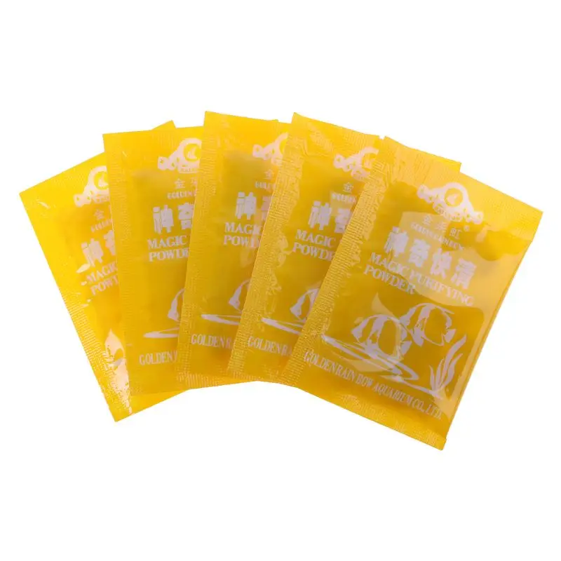 5 Bag/Box новый очиститель для аквариума порошок Волшебные водянные эффективный