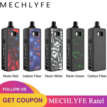 

Hot Original MECHLYFE Ratel 80W TC Rebuildable Pod Kit Powered by 18650 Battery & Adjustable Output Pod System VS Drag 2 / pal 2