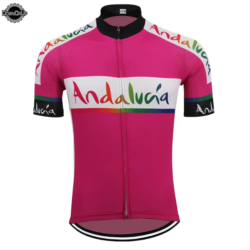 pink bike jersey