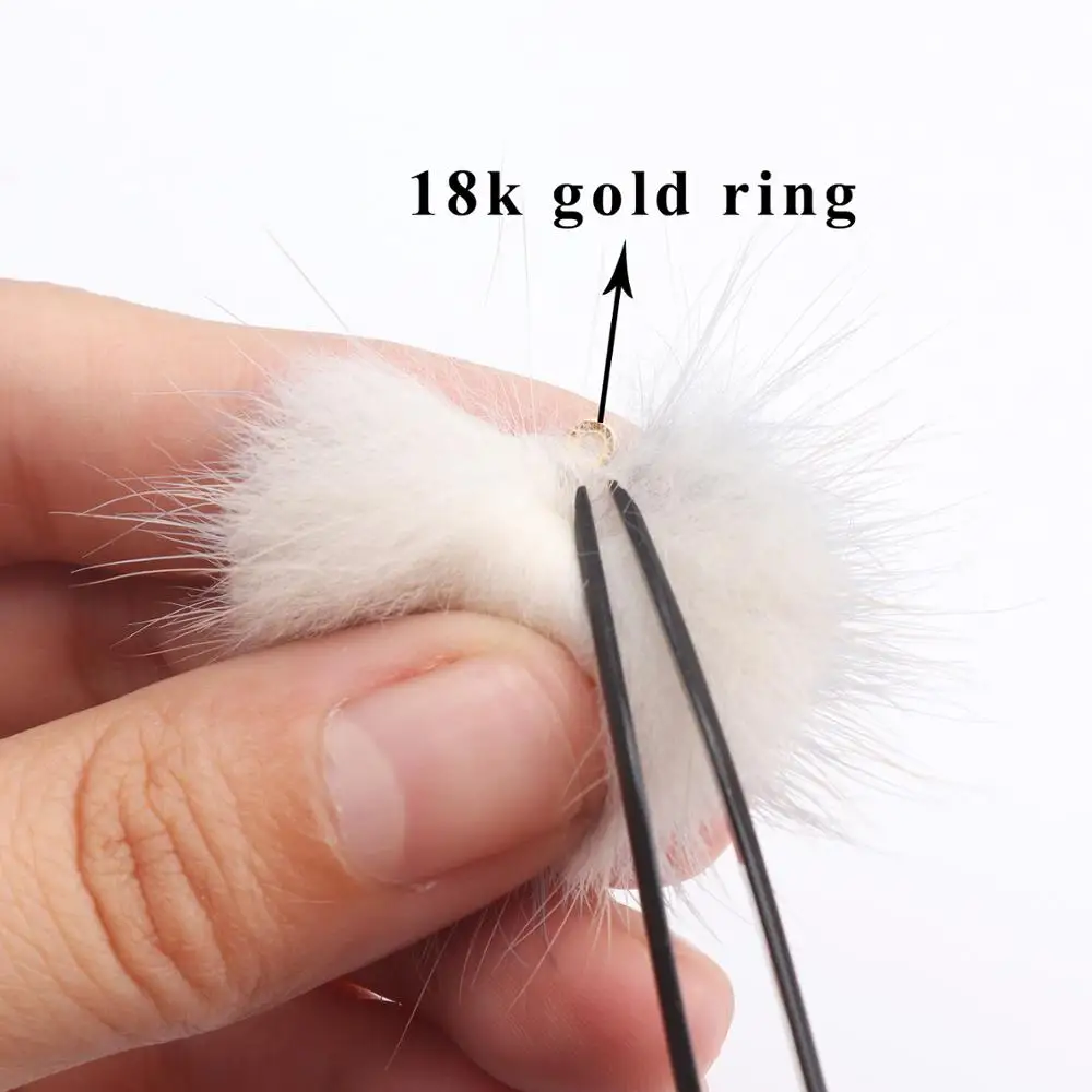 GUFEATHER M493,jewelry accessories,hand made,real fur mink,fluffy ball,diy accessories,diy earrings,jewelry making,6pcs/lot