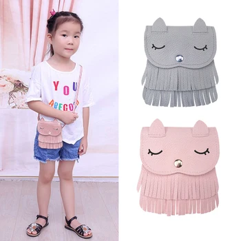 

Anime New Backpack for Children Cat Tassel Bag Waterproof Silicone Bag Baby Girl Kindergarten Primary Schoolbag