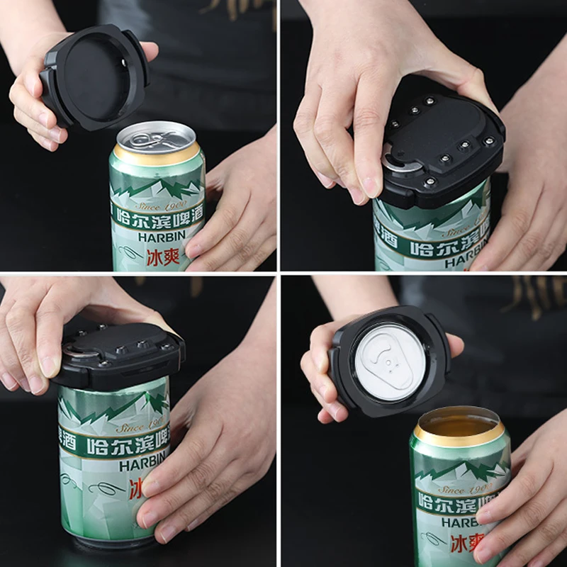 Beer Bottle Opener Multifunctional Small 2 In 1 Soda Can Corkscrew