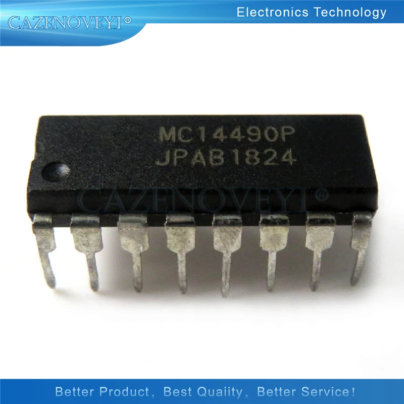 5 шт./лот MC14490PG MC14490P MC14490 DIP-16 в наличии | Электронные компоненты и принадлежности