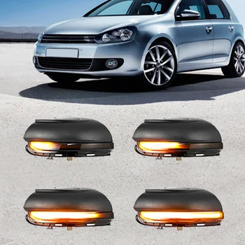 

Rear-View Mirror Light LED Dynamic Turn Signal Light Flowing Water Blinker For Volkswagen VW GOLF 6 VI MK6 GTI R line R20 Touran
