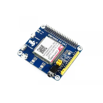 

4G/3G/2G/GSM/GPRS/GNSS HAT Based on SIM7600G-H for Raspberry Pi/Jetson Nano/Arduino/STM32