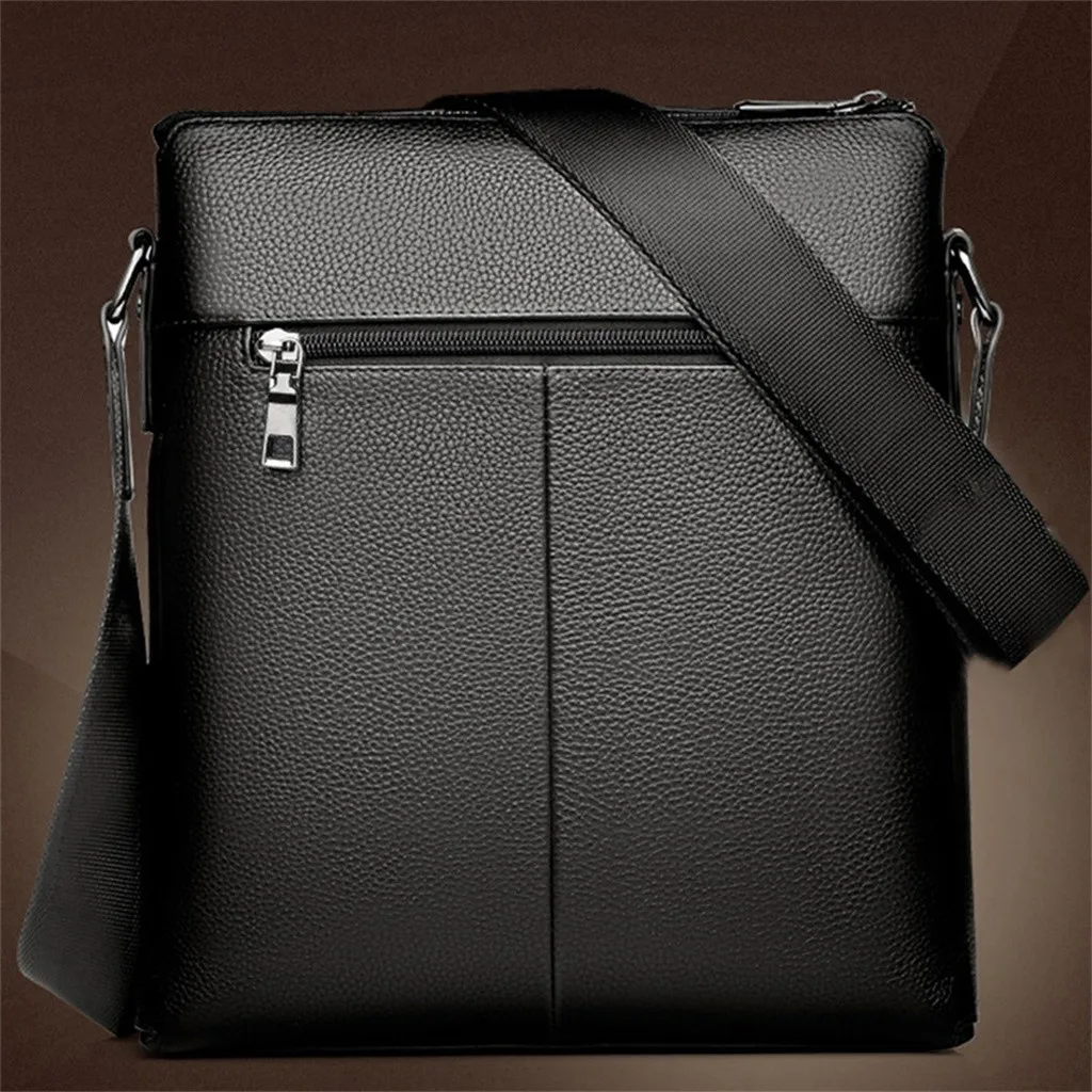 Повседневные мужские сумки через плечо, сумки-мессенджеры, мужские сумки через плечо из искусственной кожи, деловая сумка, винтажные сумки на застежке