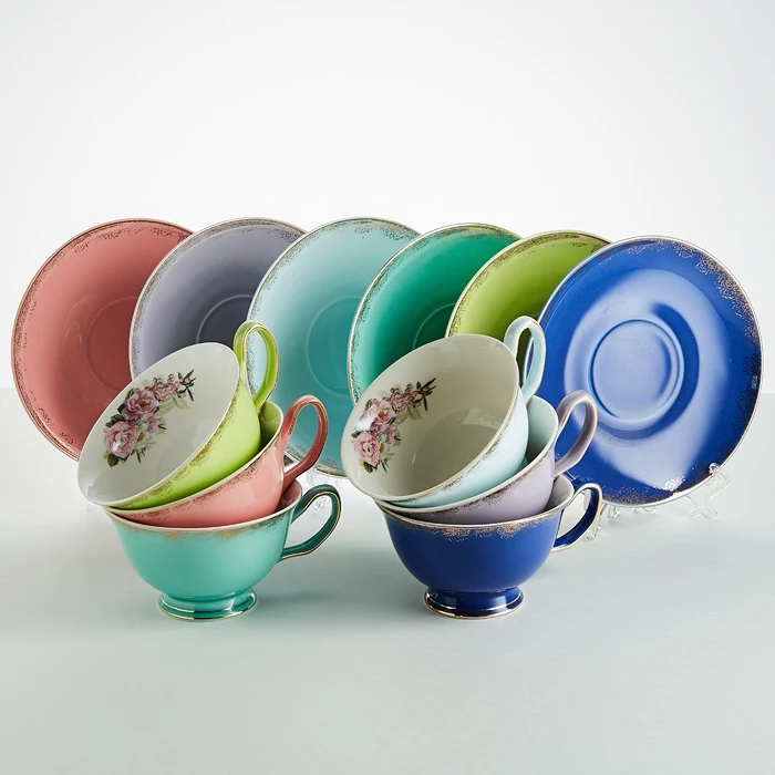 Set tea Beatrix МЛ083P/6 to 6 персон, 12 pieces