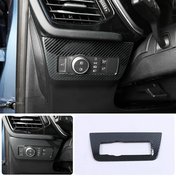 

Car Styling For Ford Escape Kuga 2020 Interior Steel Head Light Switch Control Button Frame Cover Trim