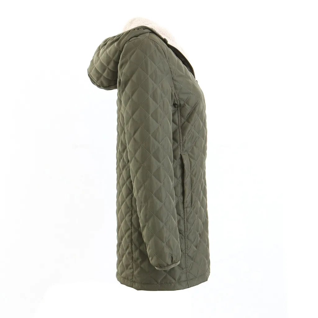 Sagace одежда Пальто Женская однотонная Толстовка однотонного размера плюс Тренч Верхняя одежда зимнее теплое толстое уличное модное длинное пальто