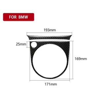 

2pcs Carbon Fiber Interior Gear Shift Panel Frame Cover Trim For Nissan 350Z 2006-2009 Suitable For Left-handed Vehicles