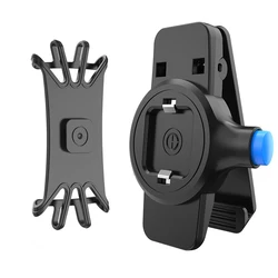 Portable Snap Closure Phone Holder with Quick - Release Waist Clip (C)