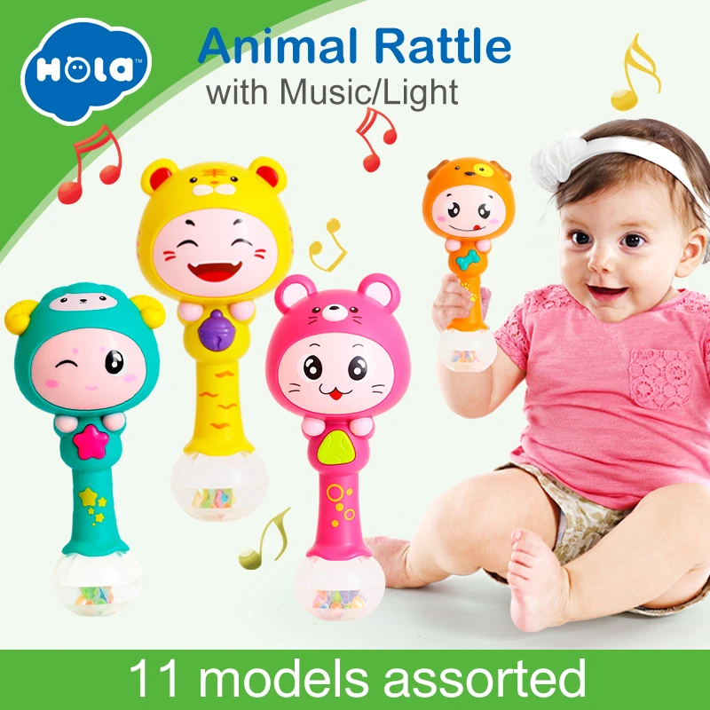 Hola 3101 Bebe Jouets 0 12 Mois Bebe Hochet Shaker Sable Pour Les Tout Petits Musique Shaker Jouets Pour Bebe Apprentissage Precoce Jouet Educatif Aliexpress