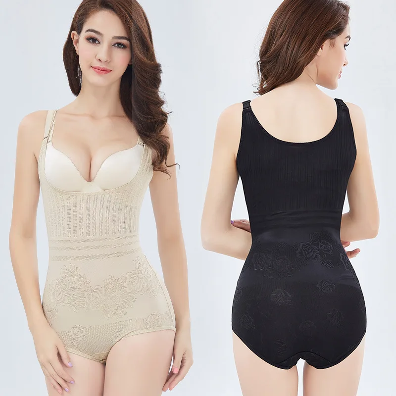 Women Shapewear Full Body Shaper Slimming Bodysuit Corset Waist Trainer Shaping Underwear Postpartum Recovery Sheath