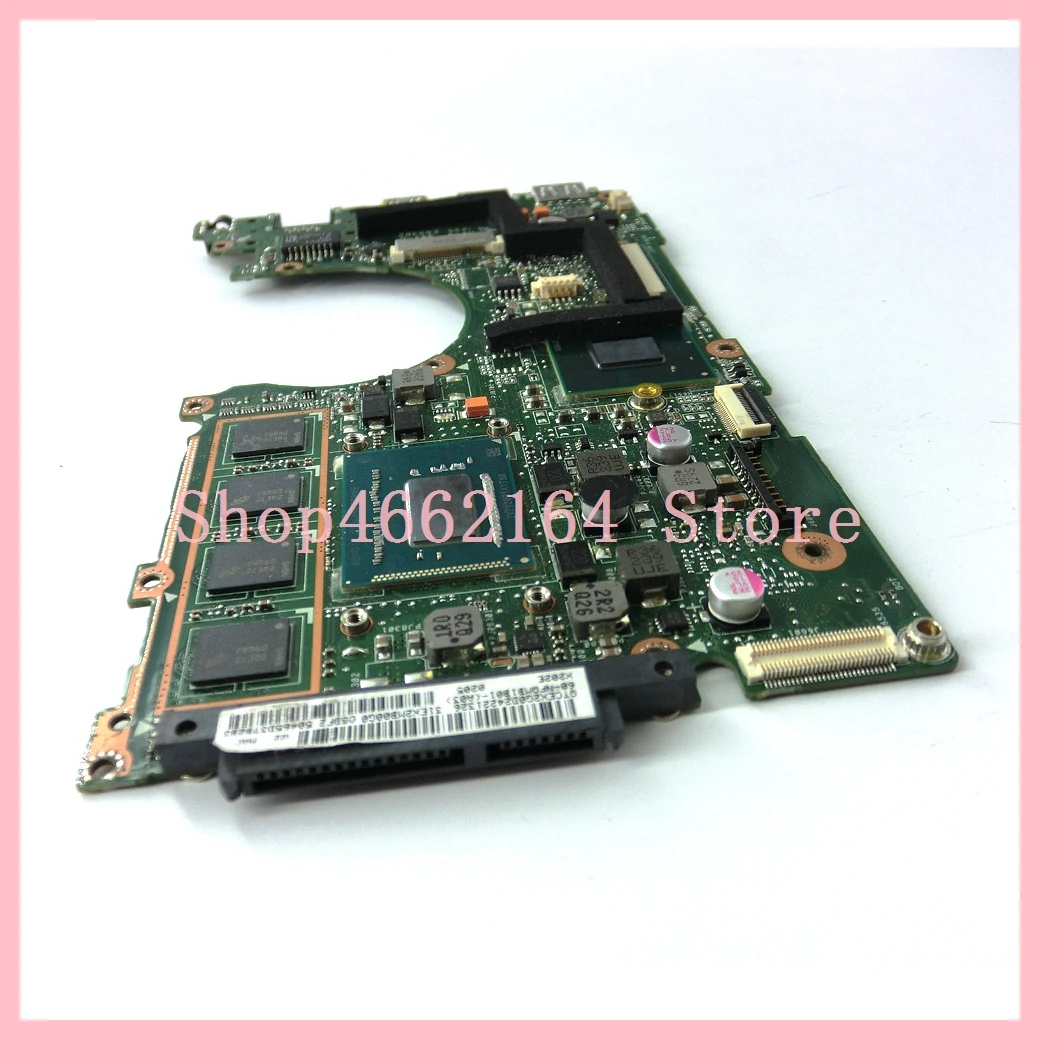  X202E Mainboard 4GB I3-3217 CPU REV 2.0 For ASUS S200 S200E X202 X202E X201EP X201EV X201E Laptop m