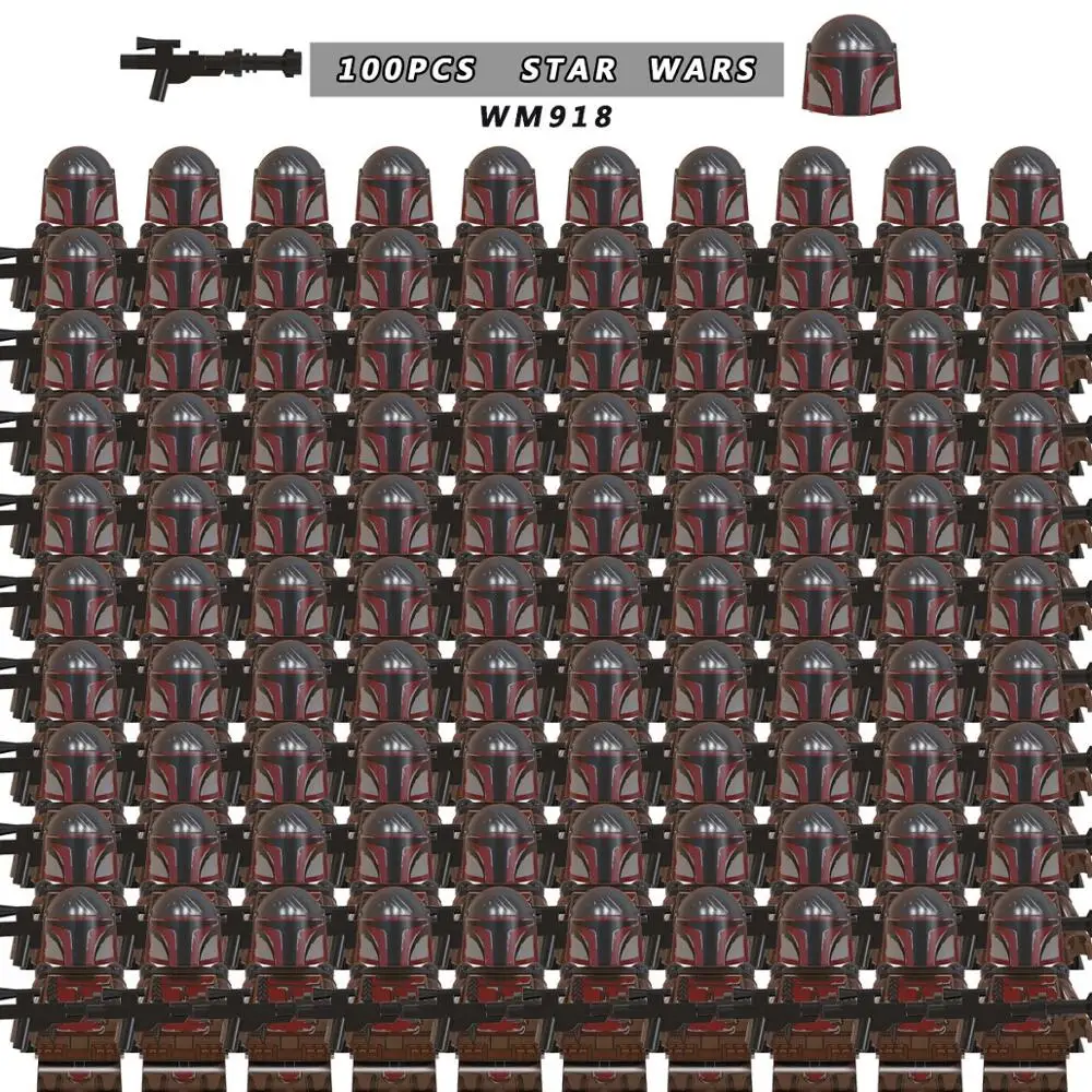 100 шт/Космические войны Штурмовик люк Лея Звездные Maul Sith Malgus Han Ewok строительные