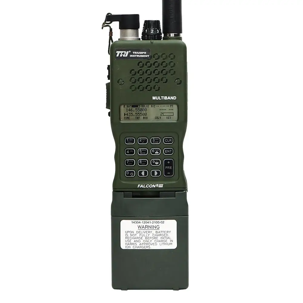 TRI AN/PRC-152 алюминиевая рация Многодиапазонная 10 Вт IPX-7 металлическая MBITR армейская тактическая PRC 152 радиоантенна