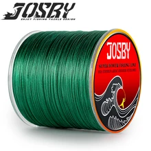 

JOSBY 8 Strand Japan Super Strong PE Braided Fishing Line Multifilament Fishing Line 500m Thread Black 8 Weaves18LBS-85LBS New