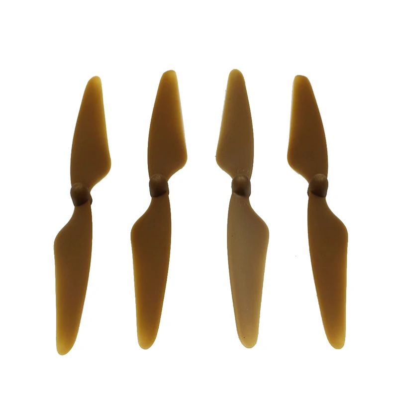 Yellow 4 предмета в комплекте, для Hubsan H501S X4 пропеллеры радиоуправляемого квадрокоптера лезвия 2CW/2CCW - Цвет: Yellow