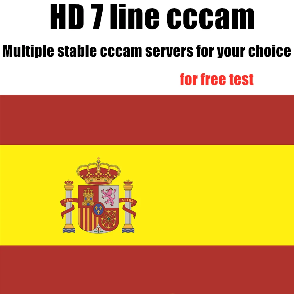 

CCCams Spain 7 Clines most stable CCCams Server HD for Satellite TV Receptor Freesat V7 HD Astra Hotbird CCCams Germany