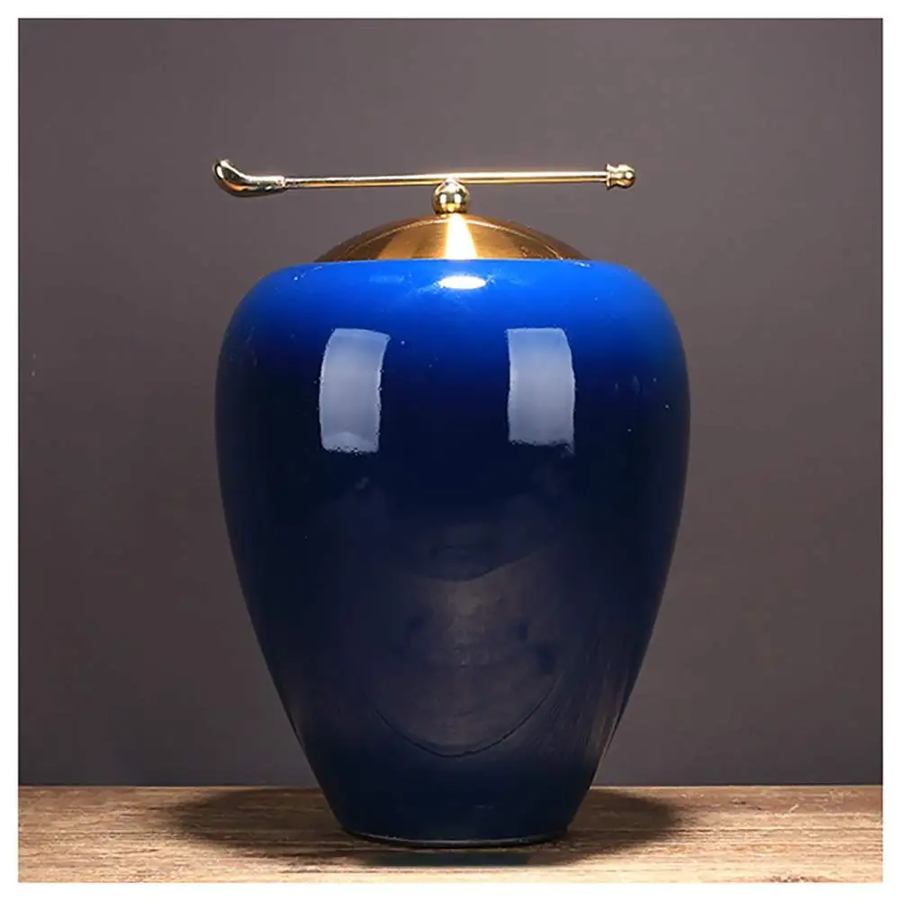 Urnas funerarias para adultos y niños urnas de cremación urnas para mascotas Nuevas Cerámicas modernas chinas almacenan una pequeña cantidad de cenizas humanas y Ashe para mascotas