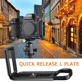 

L-type Quick Release Plate Microphone Cold Boot Extension Bracket Quick Release L Plate For Panasonnic S1 S1R Hand Grip Holder